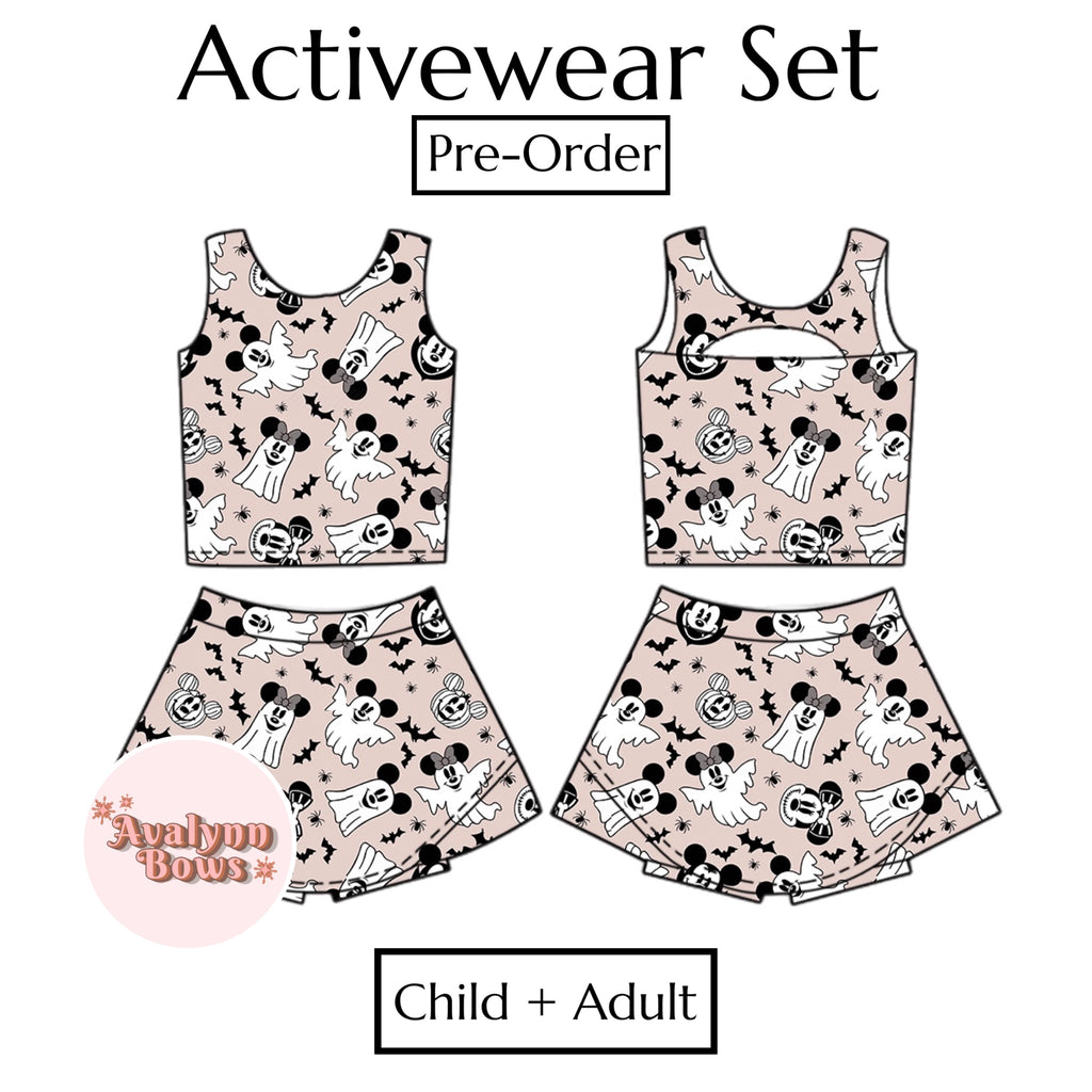 Halloween | Activewear Set Preorder Ships Late July