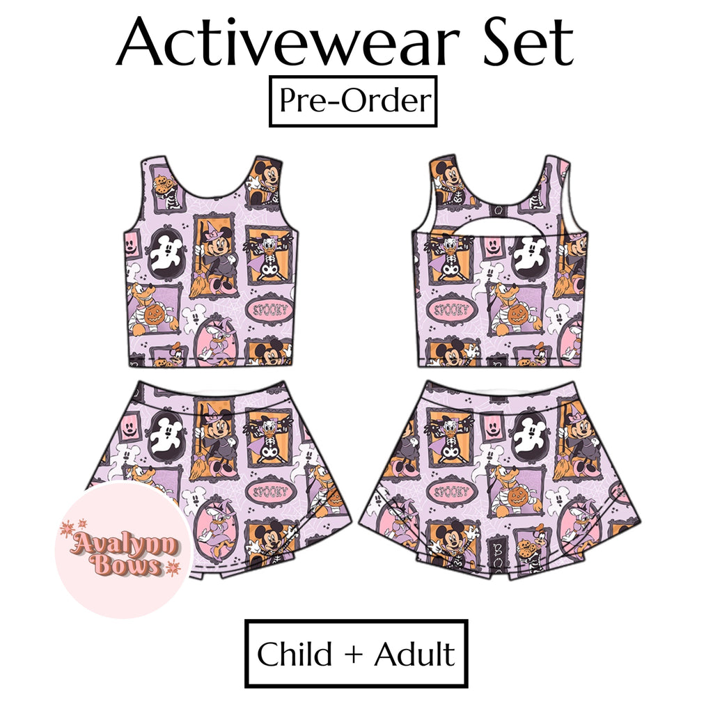Halloween | Activewear Set Preorder Ships Late July