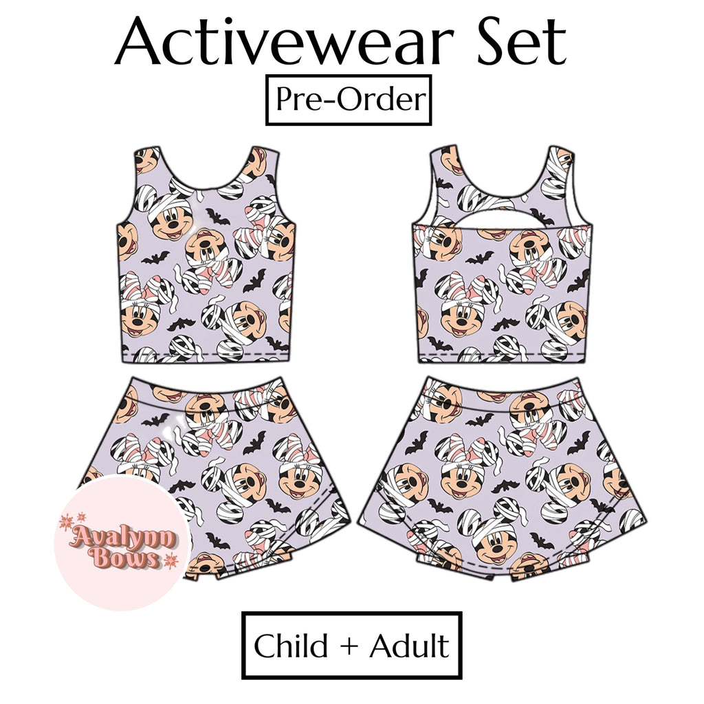 Halloween | Activewear Set Preorder Ships Late July