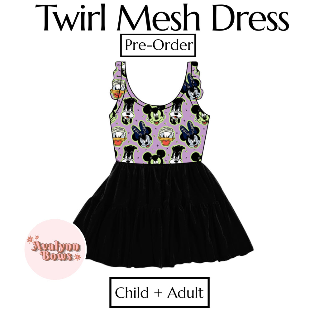Halloween | Twirl Mesh Dress Ships Late July