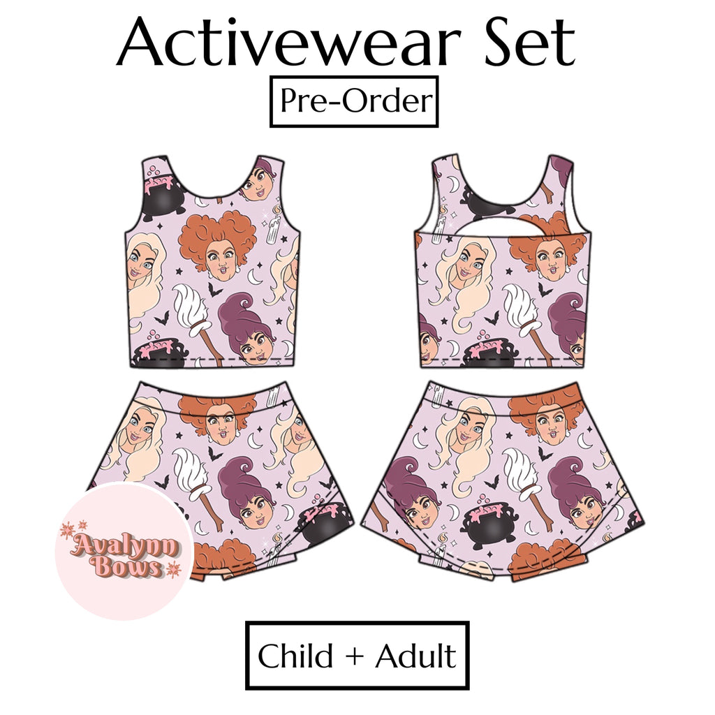 Halloween | Activewear Set Preorder Ships Late July