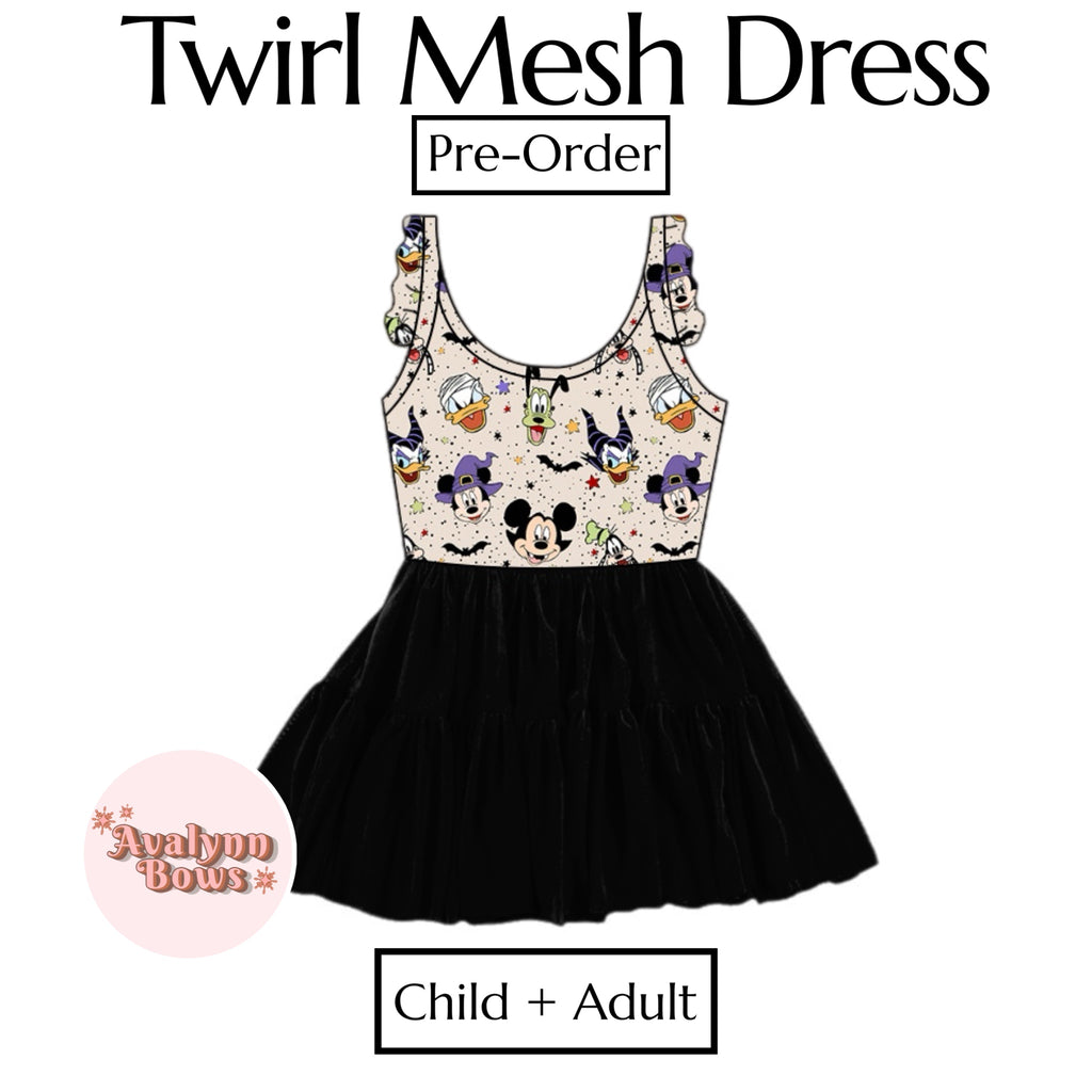 Halloween | Twirl Mesh Dress Ships Late July