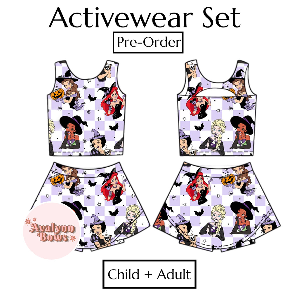 Halloween | Activewear Set Preorder Ships Late July