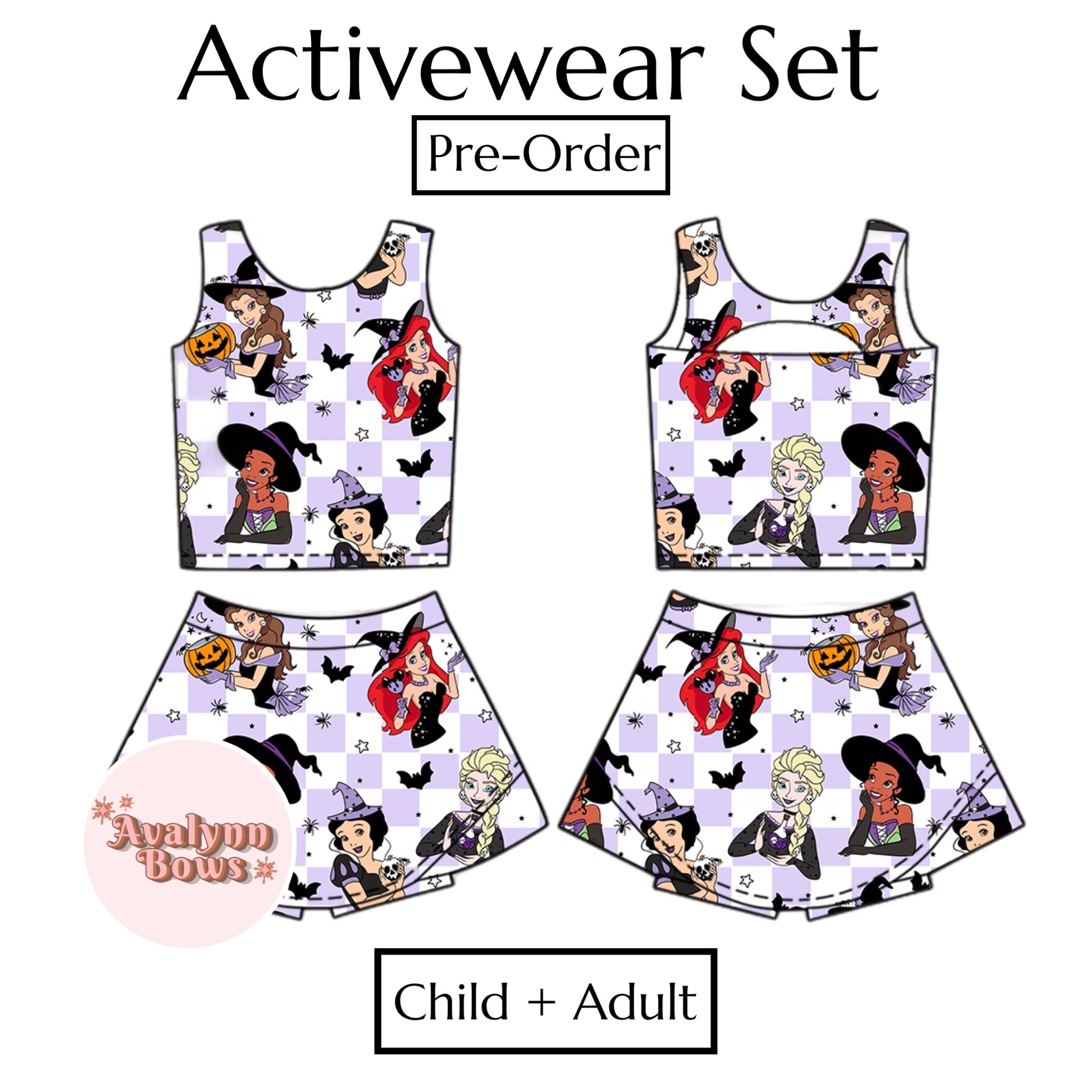 Halloween | Activewear Set Preorder Ships Late July