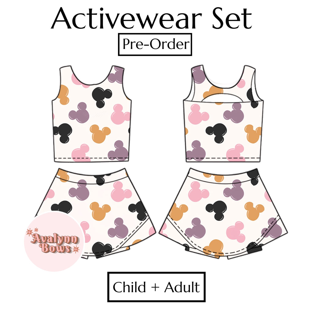 Halloween | Activewear Set Preorder Ships Late July