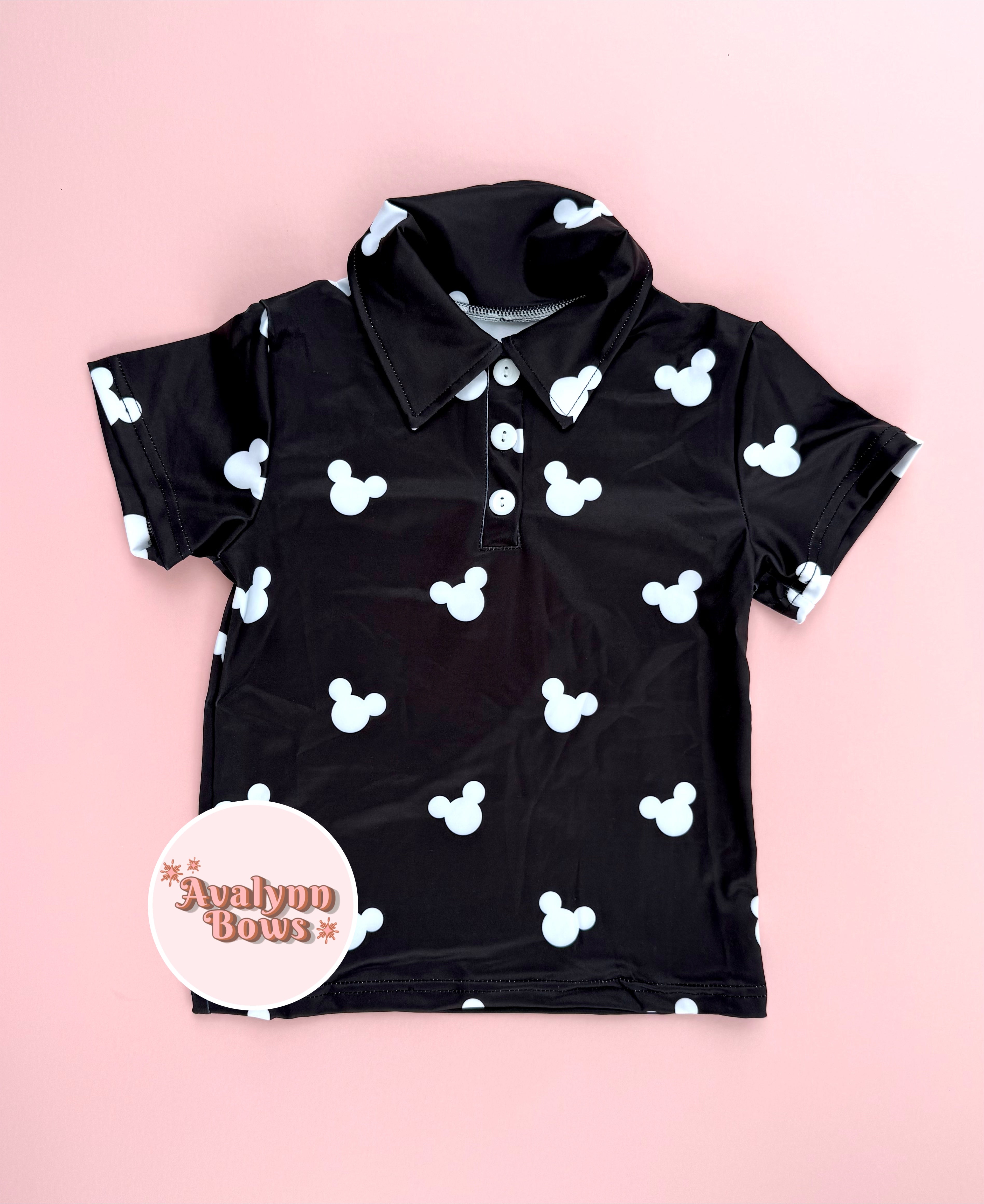 Black White | Activewear Shirt