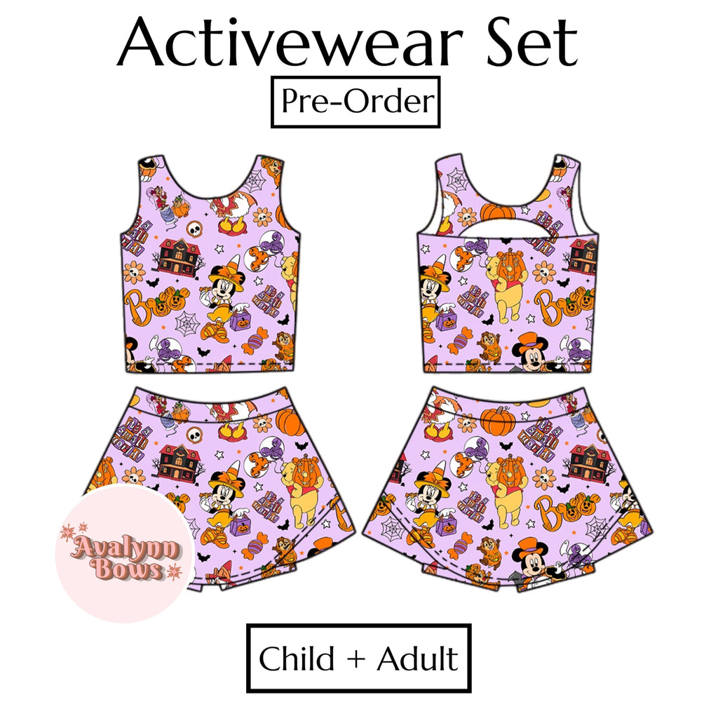 Halloween | Activewear Set Preorder Ships Late July