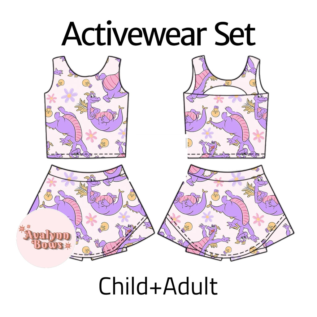 Purple | Activewear Set Preorder Ships Late July