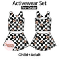 Mouse Checkered | Activewear Set Preorder Ships Late July