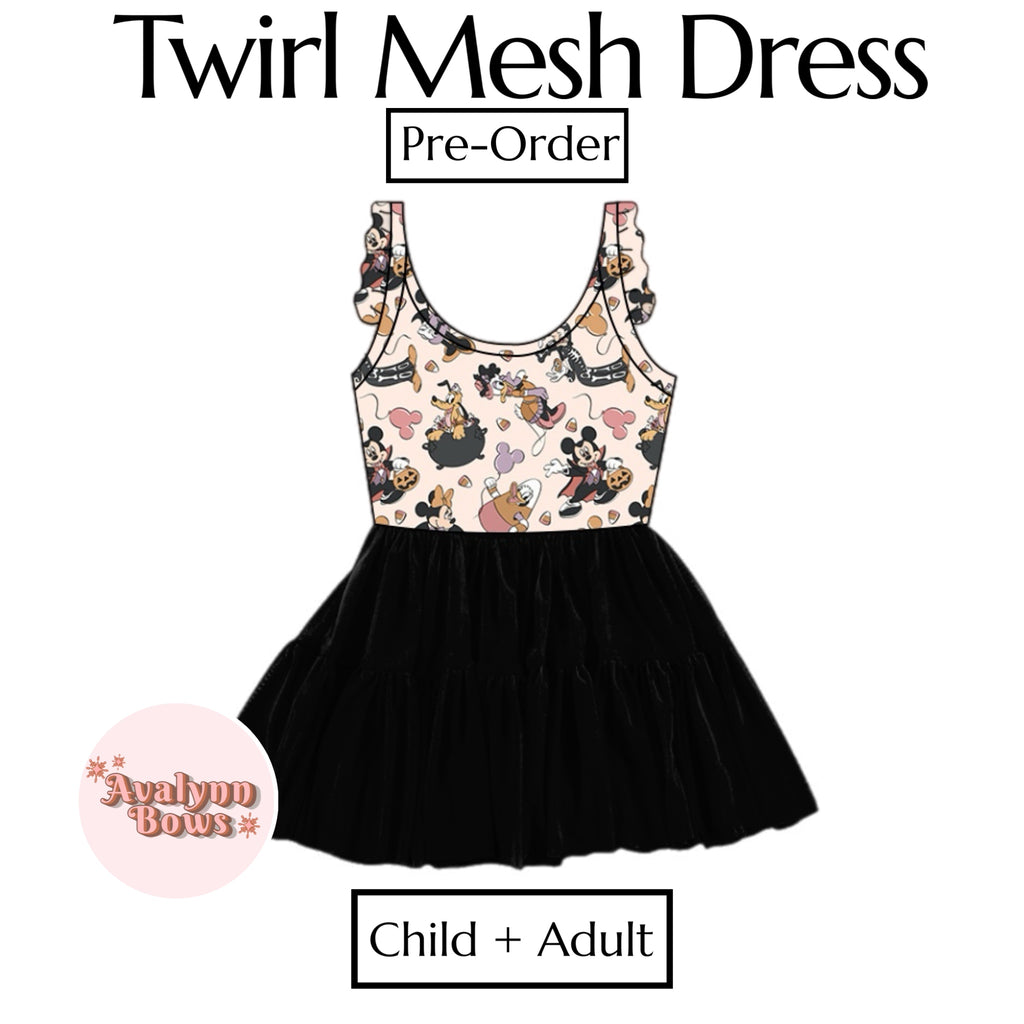 Halloween | Twirl Mesh Dress Ships Late July