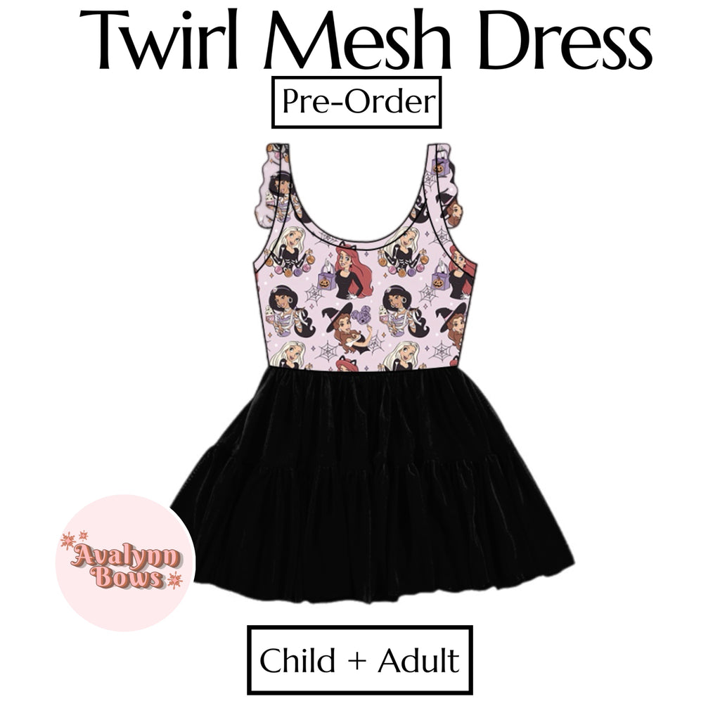 Halloween | Twirl Mesh Dress Ships Late July