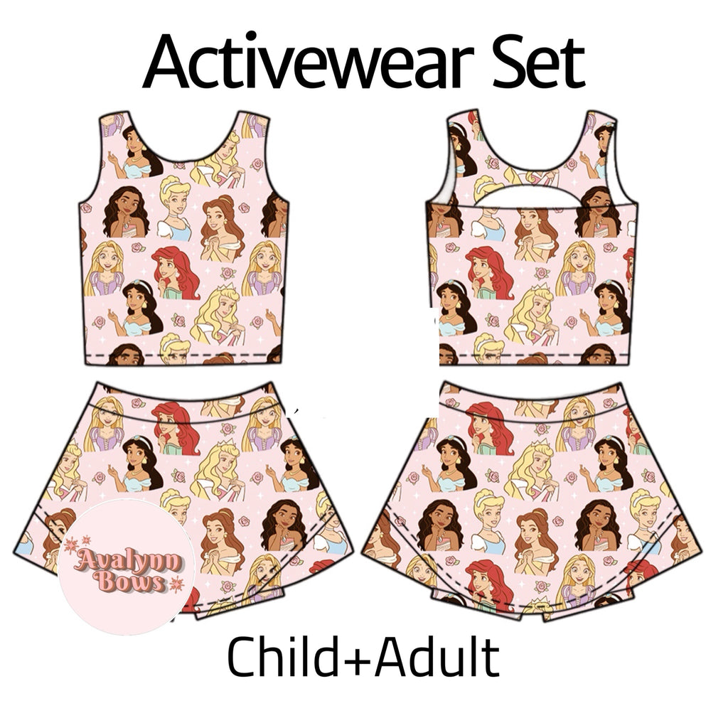 Princess | Activewear Set Preorder Ships Late July