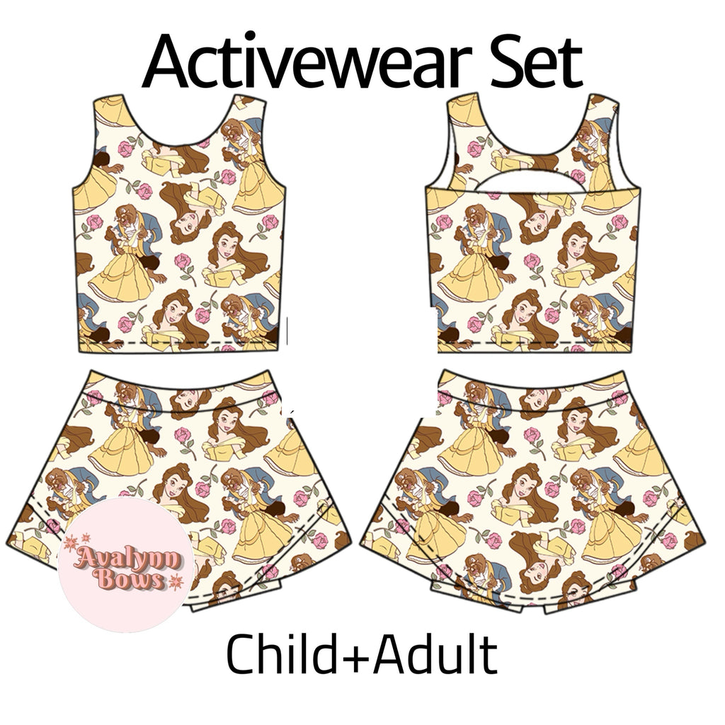Princess | Activewear Set Preorder Ships Late July