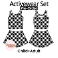 Checkered Mouse | Activewear Set Preorder Ships Late July