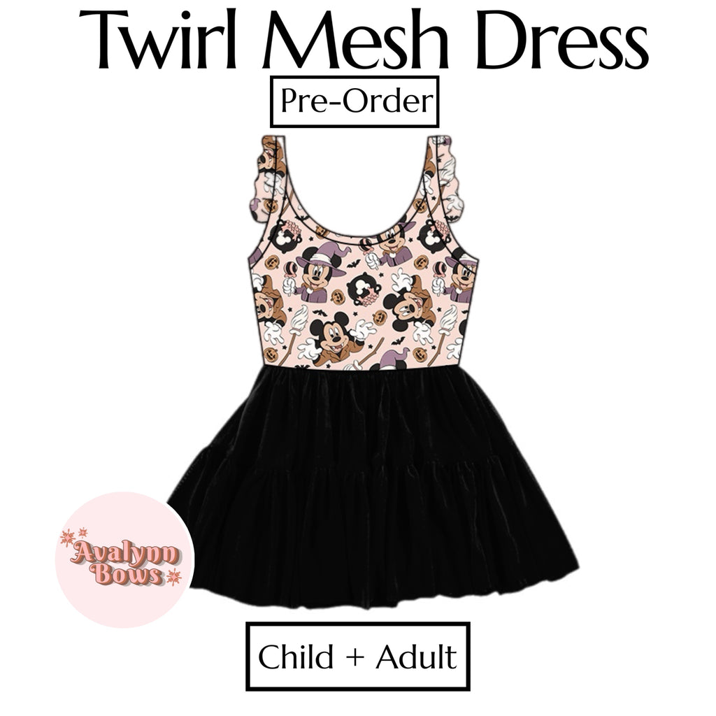 Halloween | Twirl Mesh Dress Ships Late July