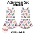 Princesses Bows | Activewear Set Preorder Ships Late July