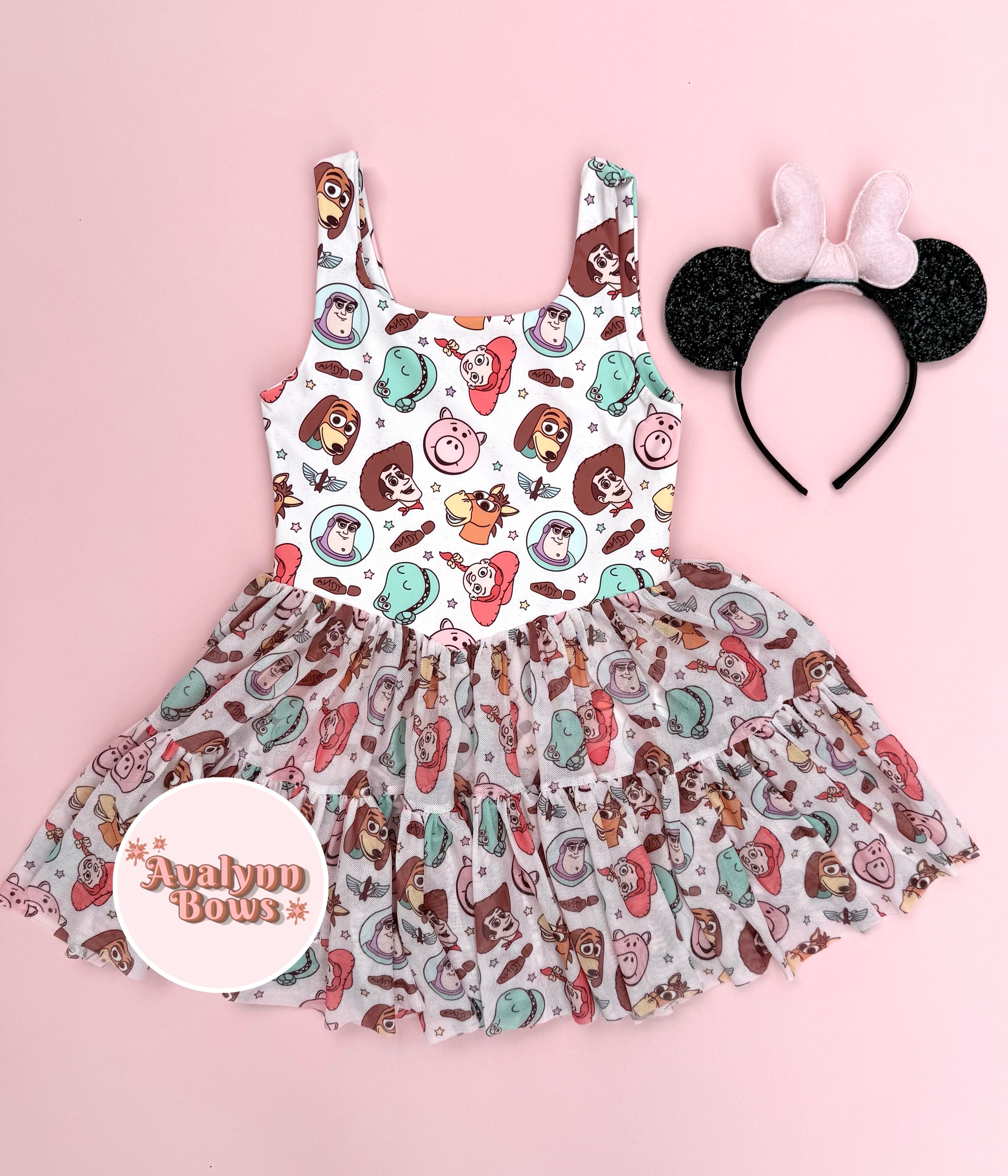Toy Friends | Twirl Mesh Dress