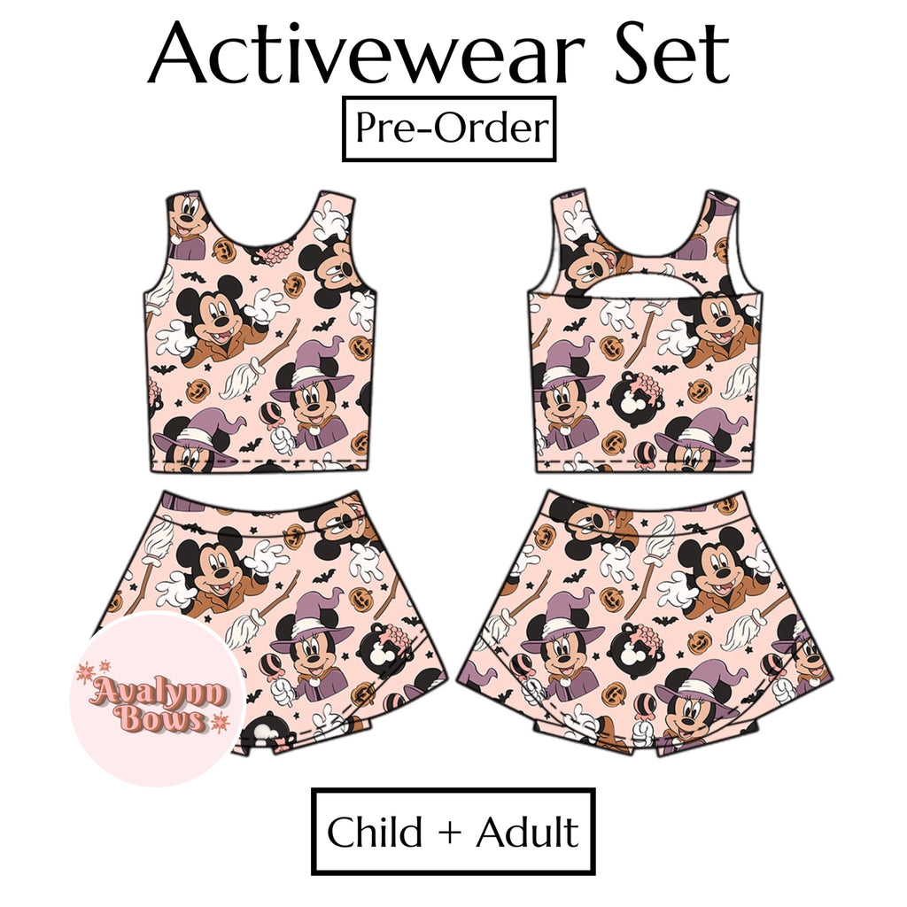 Halloween | Activewear Set Preorder Ships Late July