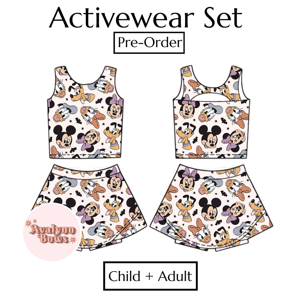 Halloween | Activewear Set Preorder Ships Late July