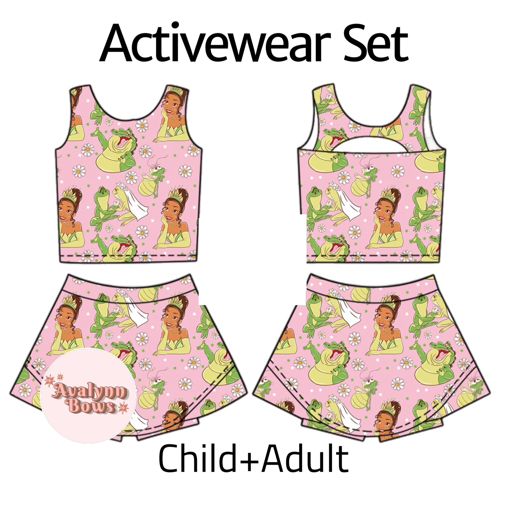 Princess | Activewear Set Preorder Ships Late July