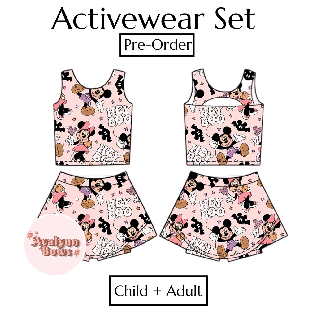 Halloween | Activewear Set Preorder Ships Late July