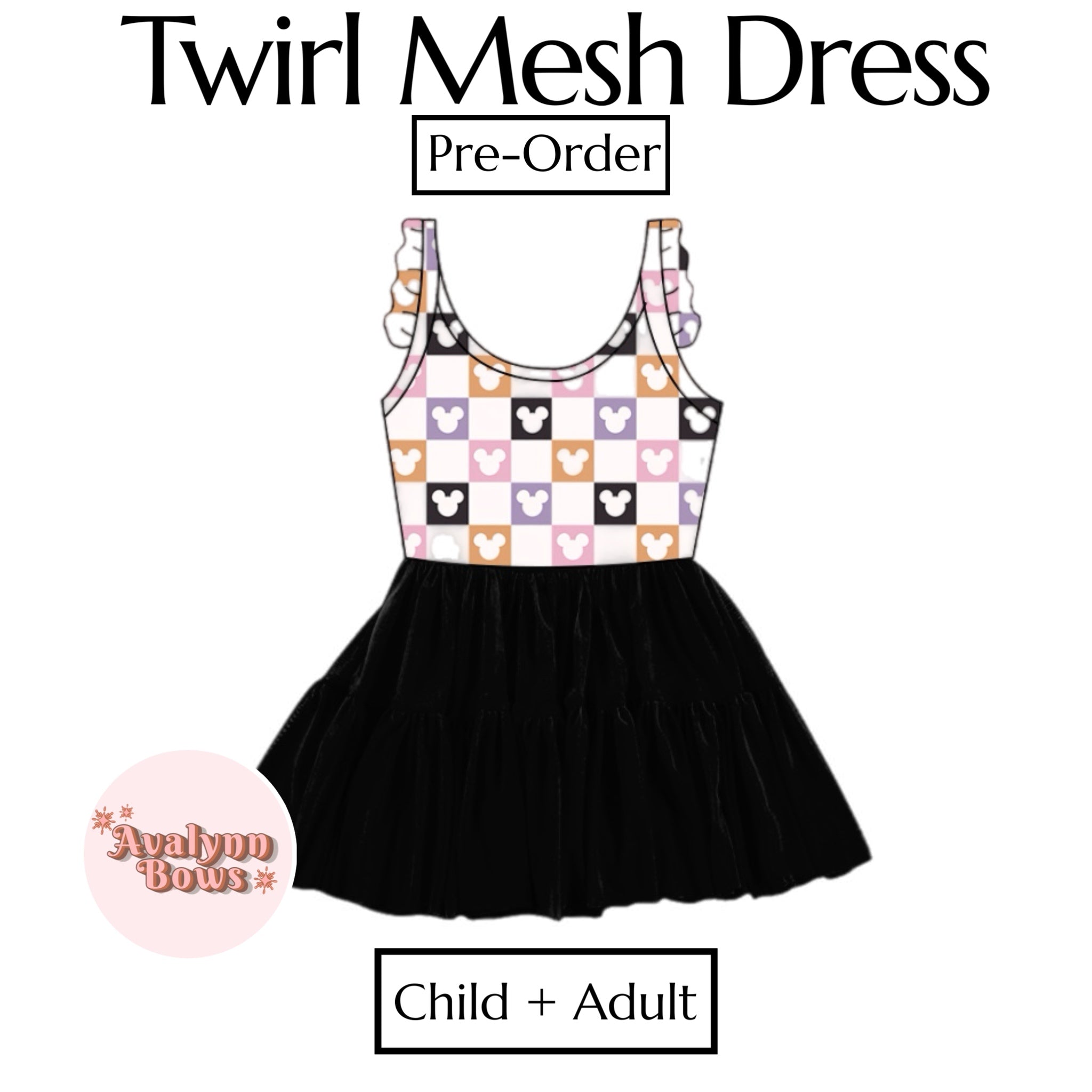Halloween | Twirl Mesh Dress Ships Late July