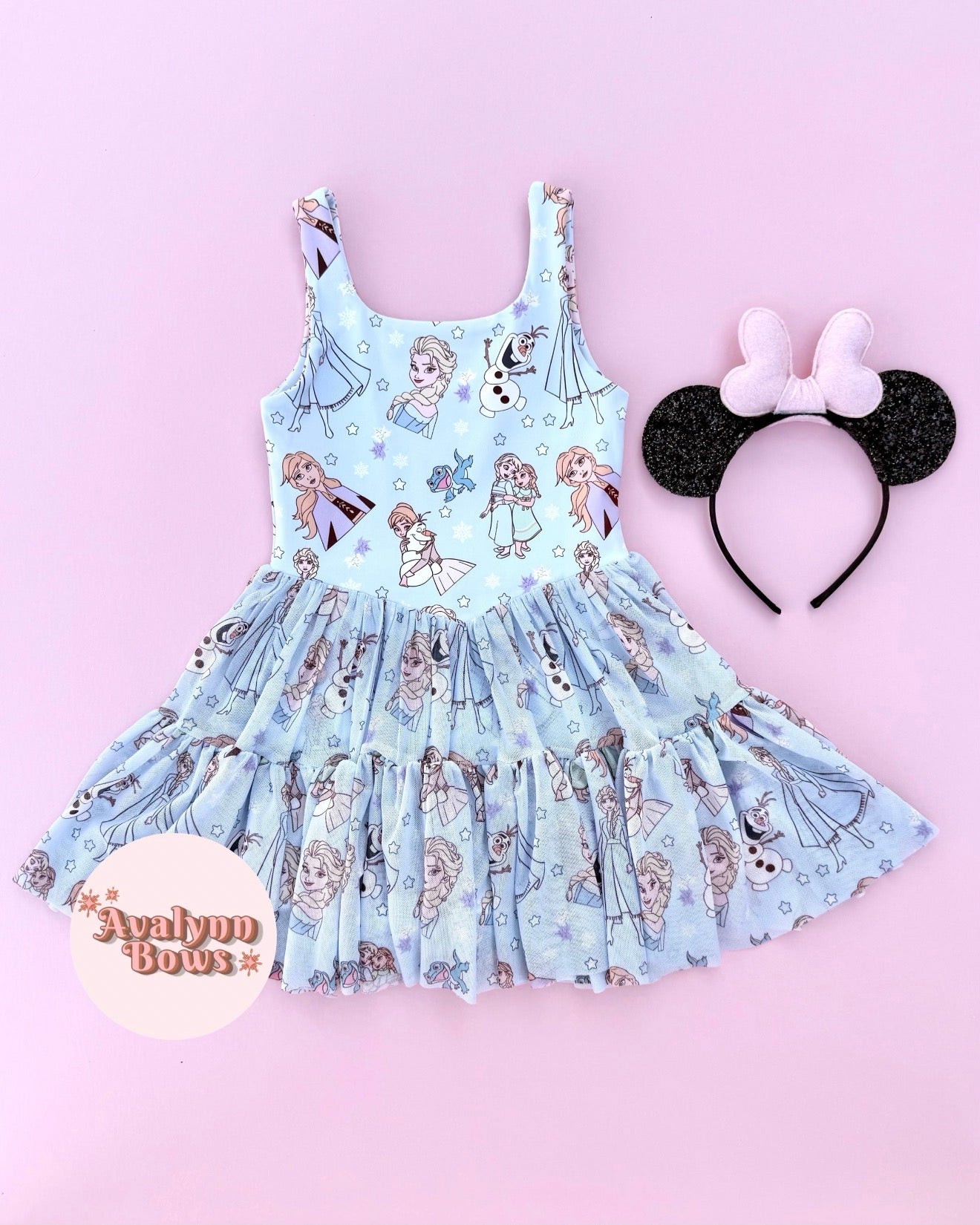 Ice Princess | Twirl Mesh Dress