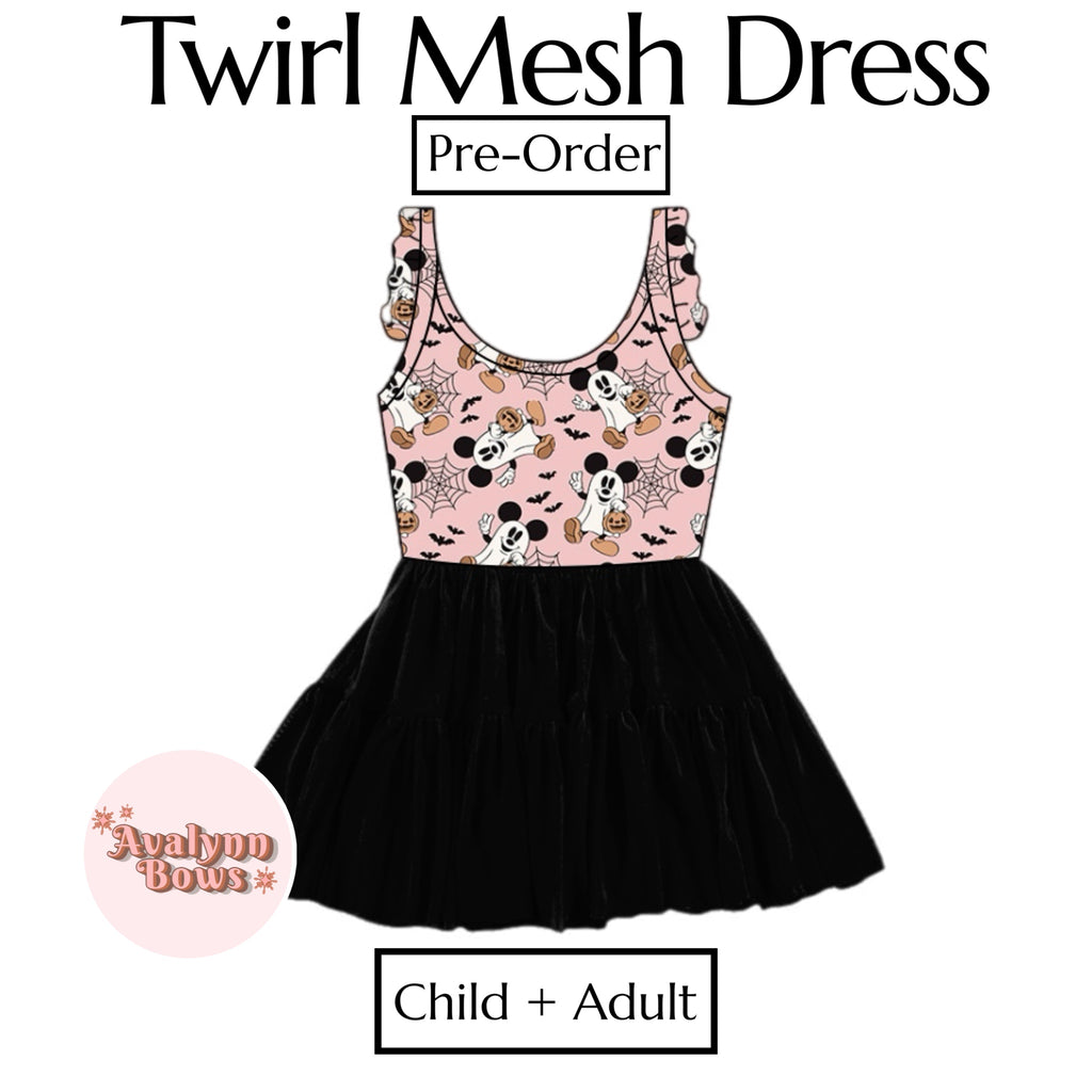 Halloween | Twirl Mesh Dress Ships Late July