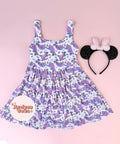 Purple Friend | Twirl Mesh Dress