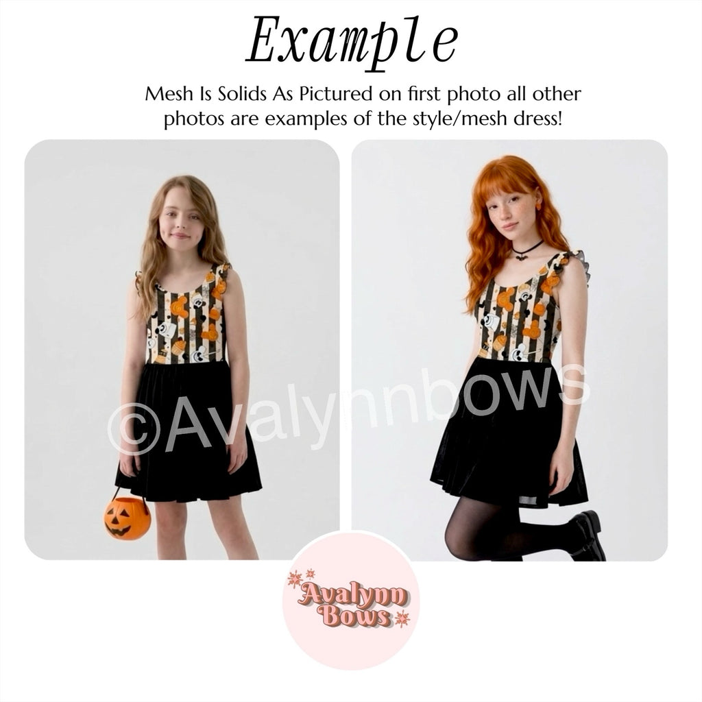 Halloween | Twirl Mesh Dress Ships Late July