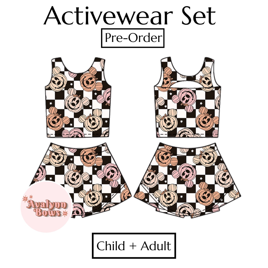 Halloween | Activewear Set Preorder Ships Late July