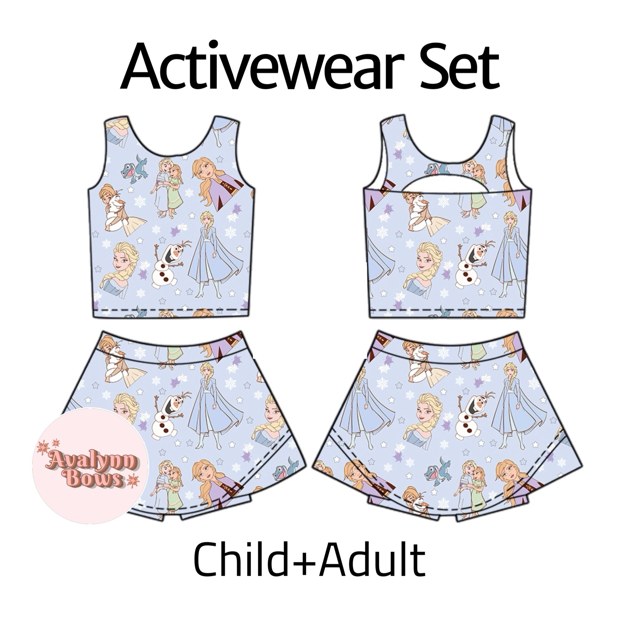 Ice Princess | Activewear Set Preorder Ships Late July