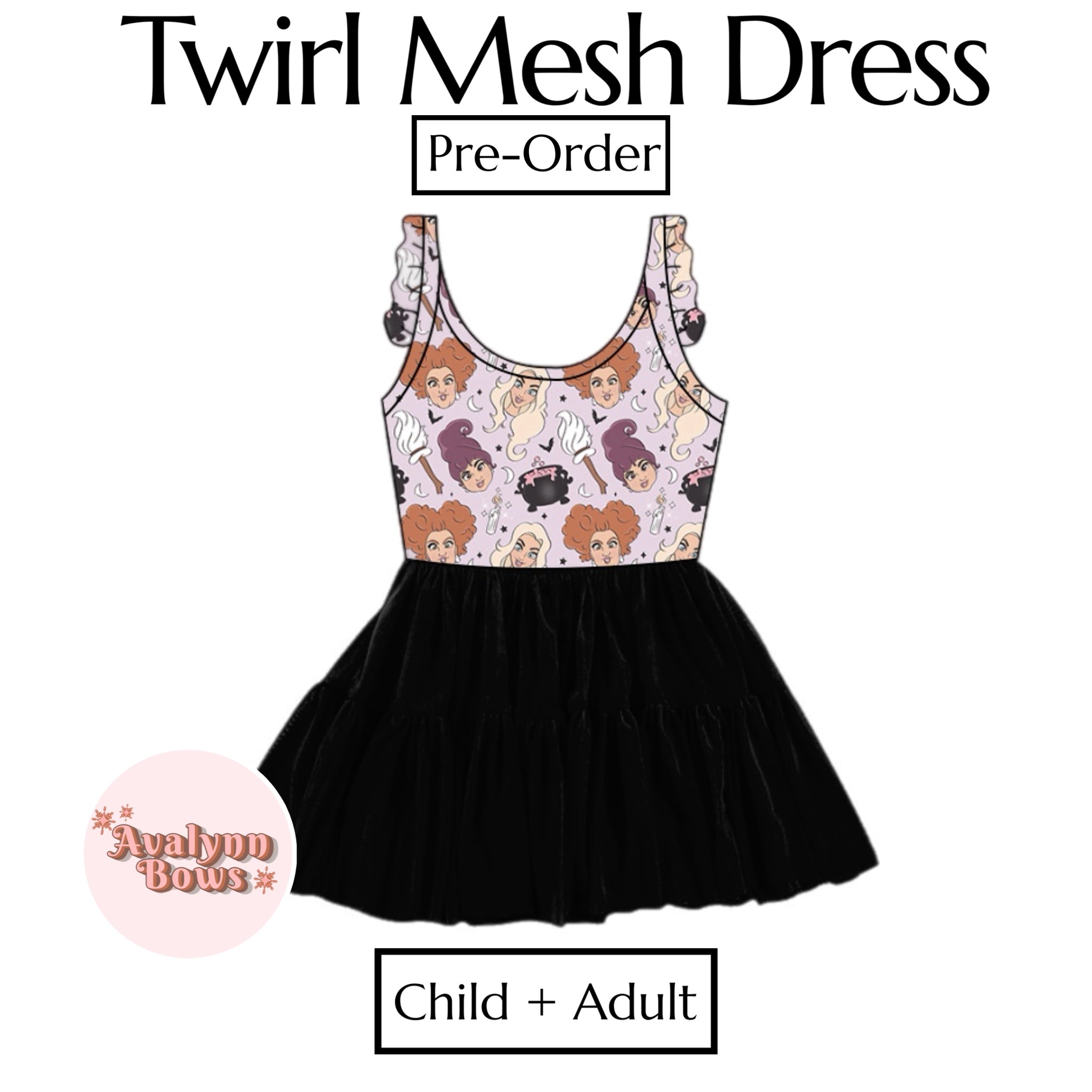 Halloween | Twirl Mesh Dress Ships Late July