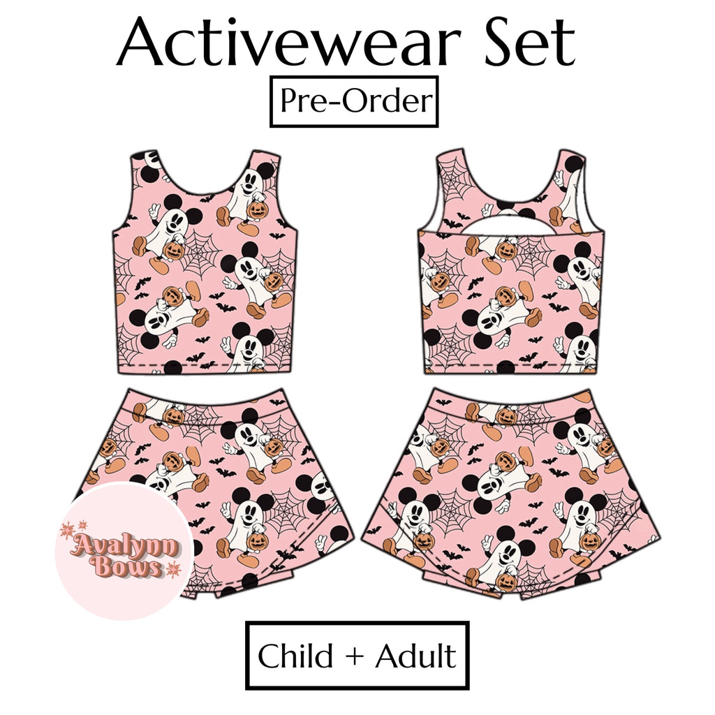Halloween | Activewear Set Preorder Ships Late July