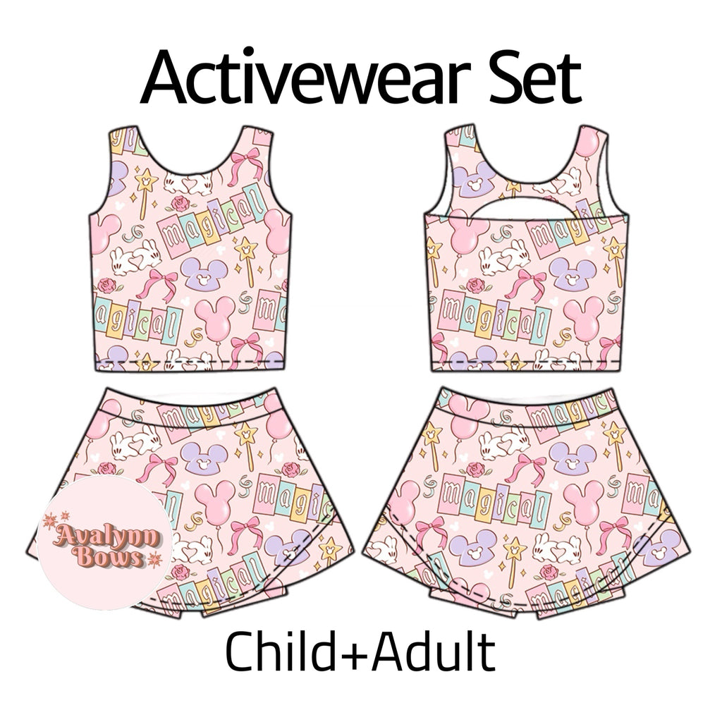 Pink Magic | Activewear Set Preorder Late Early July
