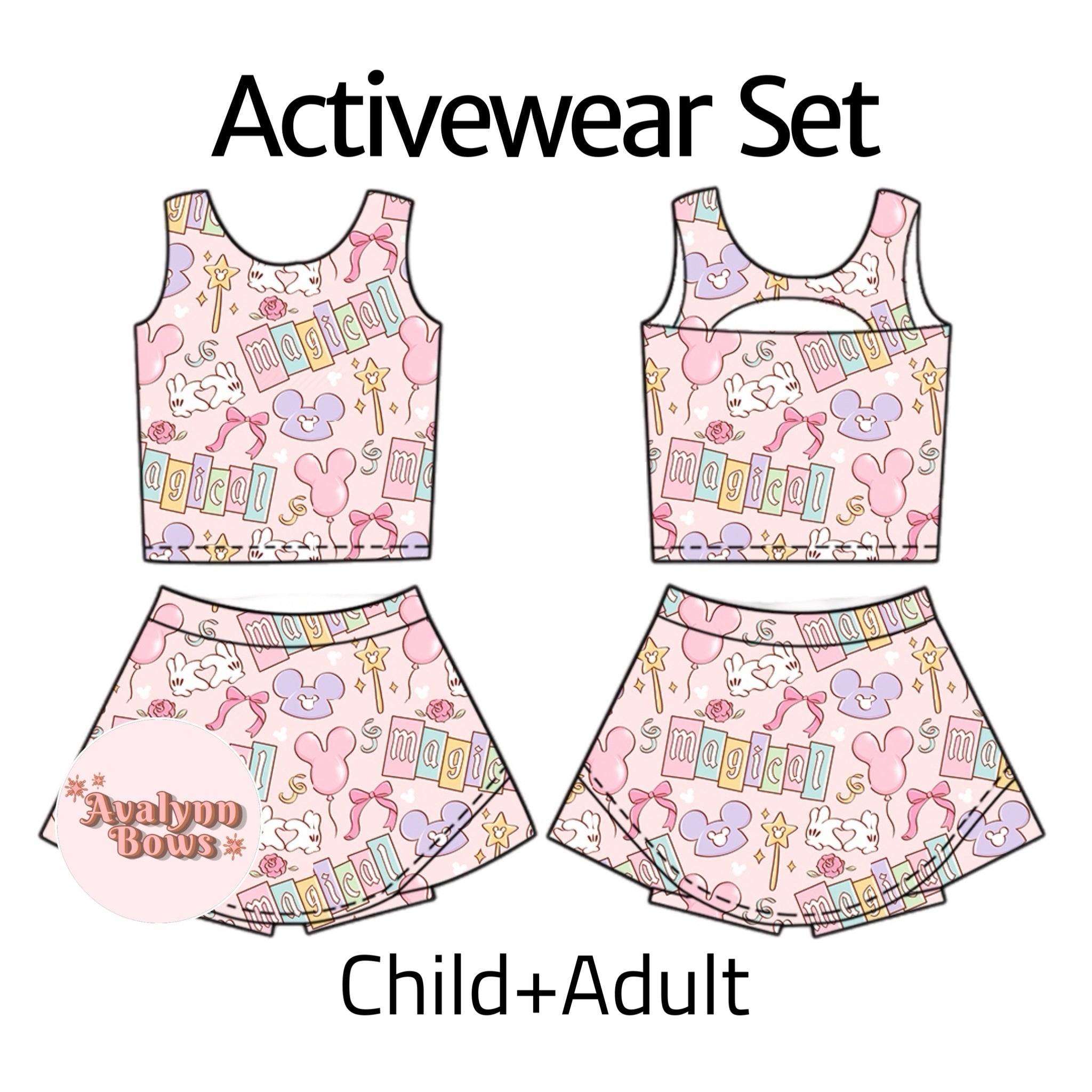 Pink Magic | Activewear Set Preorder Late Early July