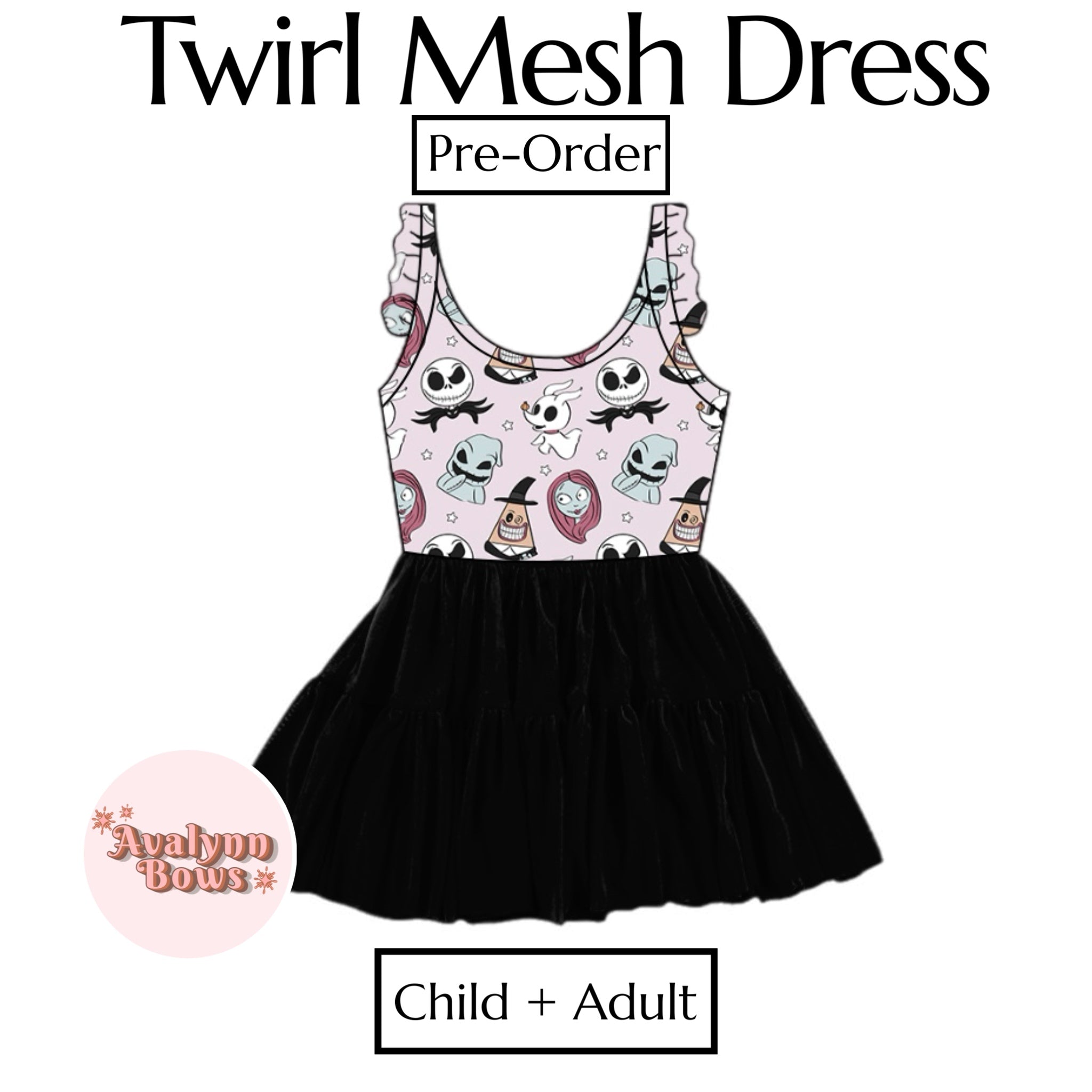 Halloween | Twirl Mesh Dress Ships Late July
