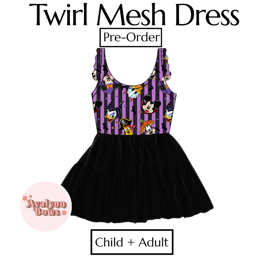 Halloween | Twirl Mesh Dress Ships Late July