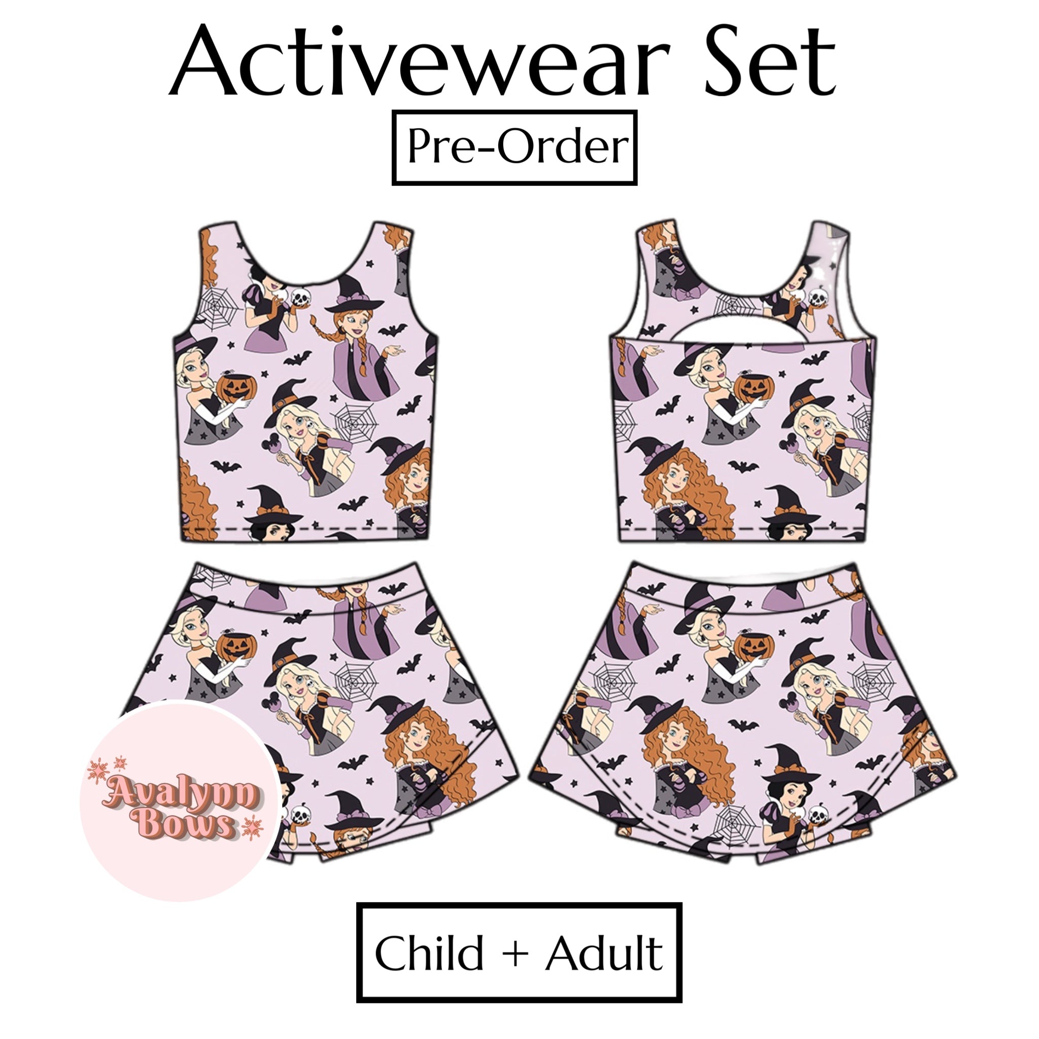 Halloween | Activewear Set Preorder Ships Late July
