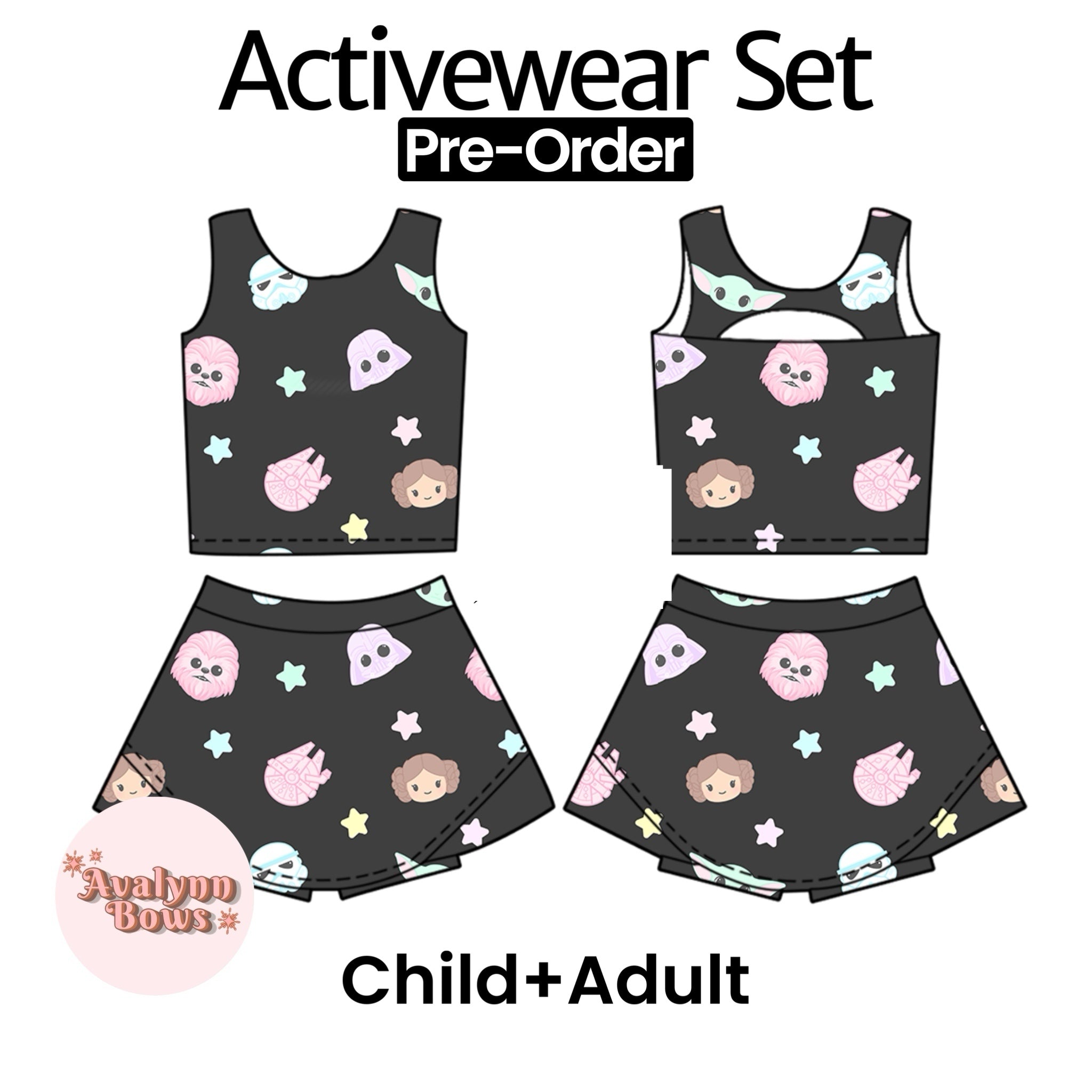 Star | Activewear Set Preorder Ships Late July