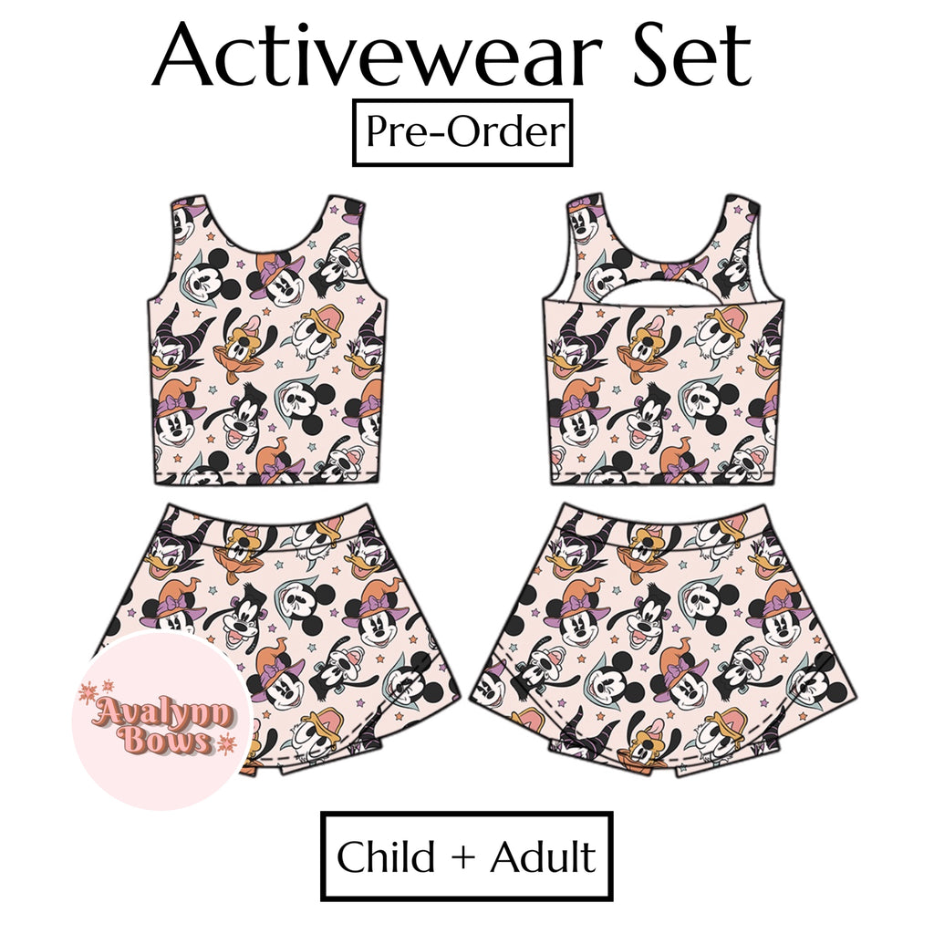 Halloween | Activewear Set Preorder Ships Late July