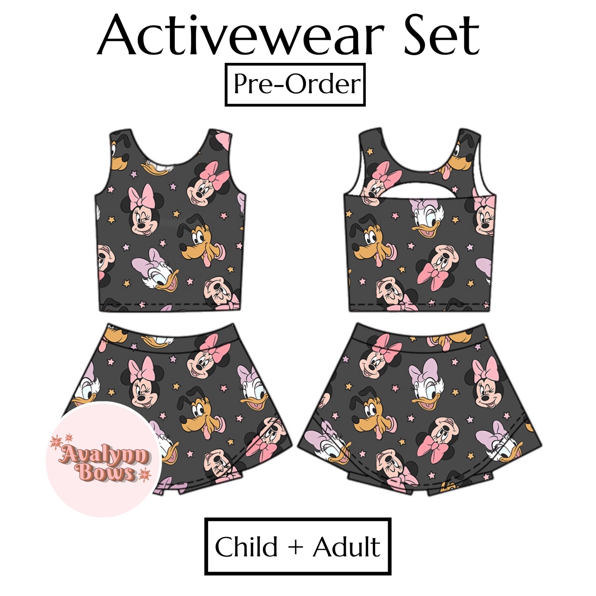Halloween | Activewear Set Preorder Ships Late July