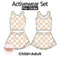 Checkered Mouse | Activewear Set Preorder Ships Late July