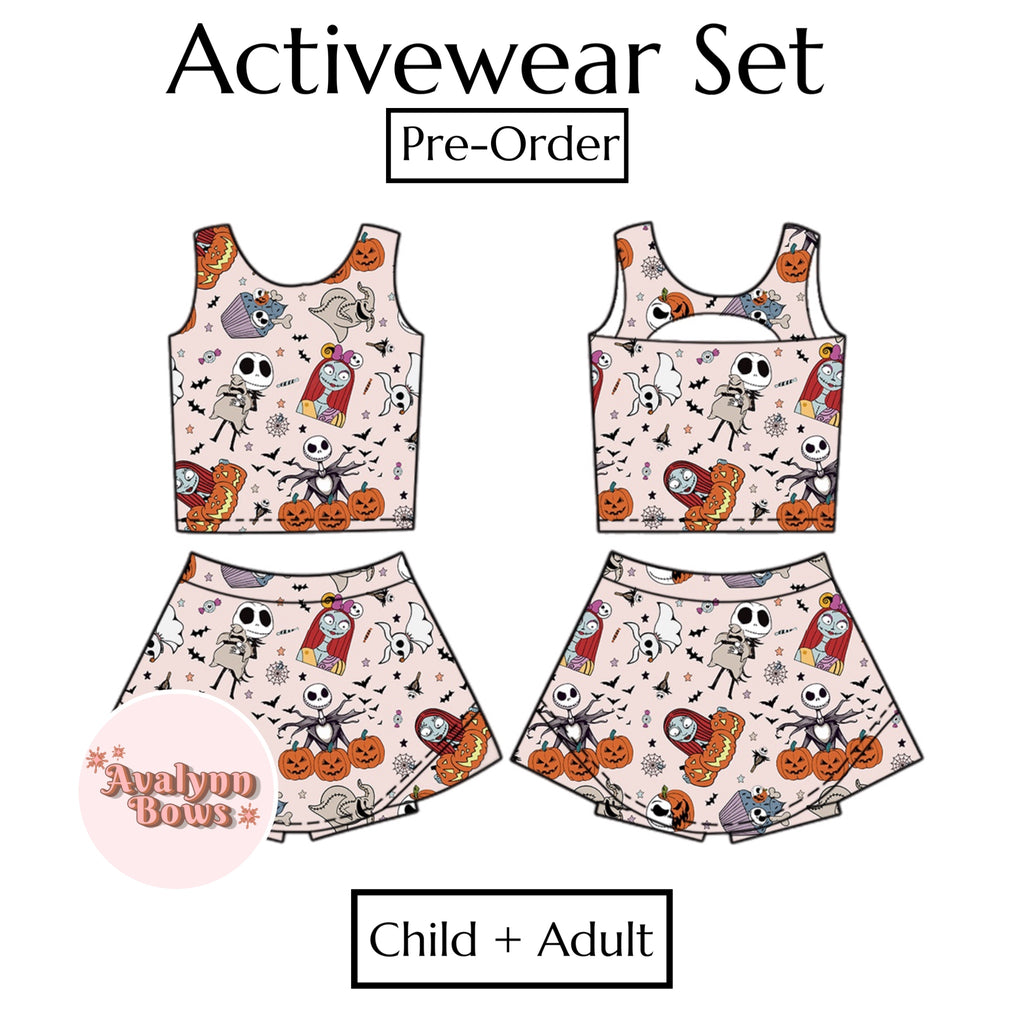 Halloween | Activewear Set Preorder Ships Late July