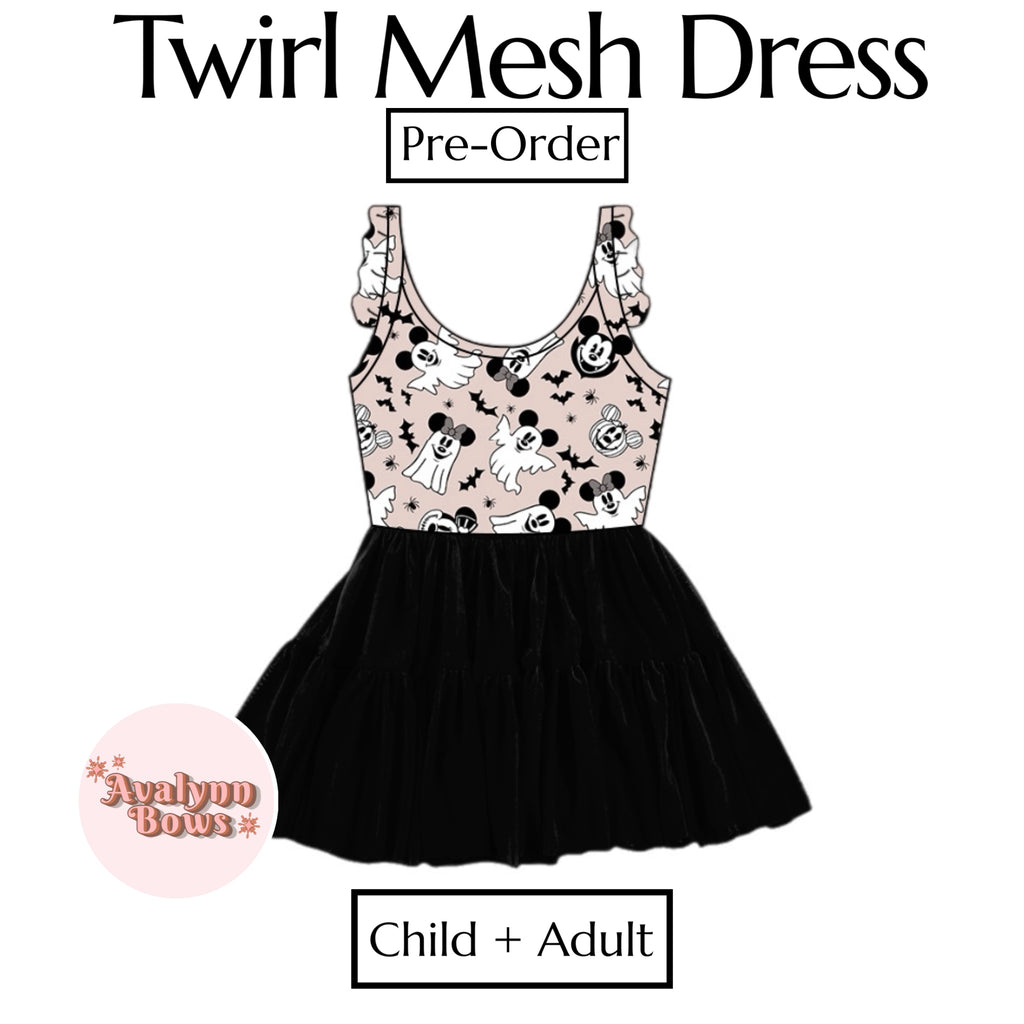 Halloween | Twirl Mesh Dress Ships Late July