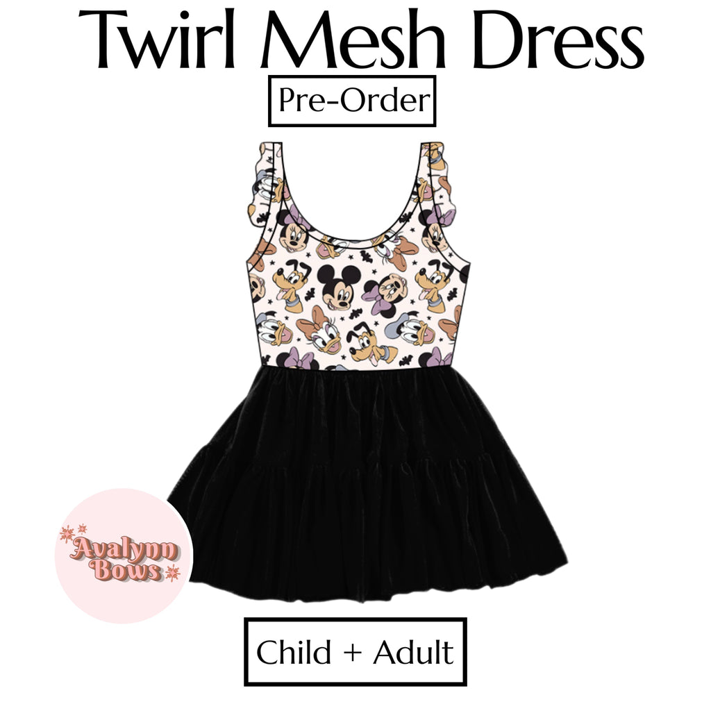 Halloween | Twirl Mesh Dress Ships Late July