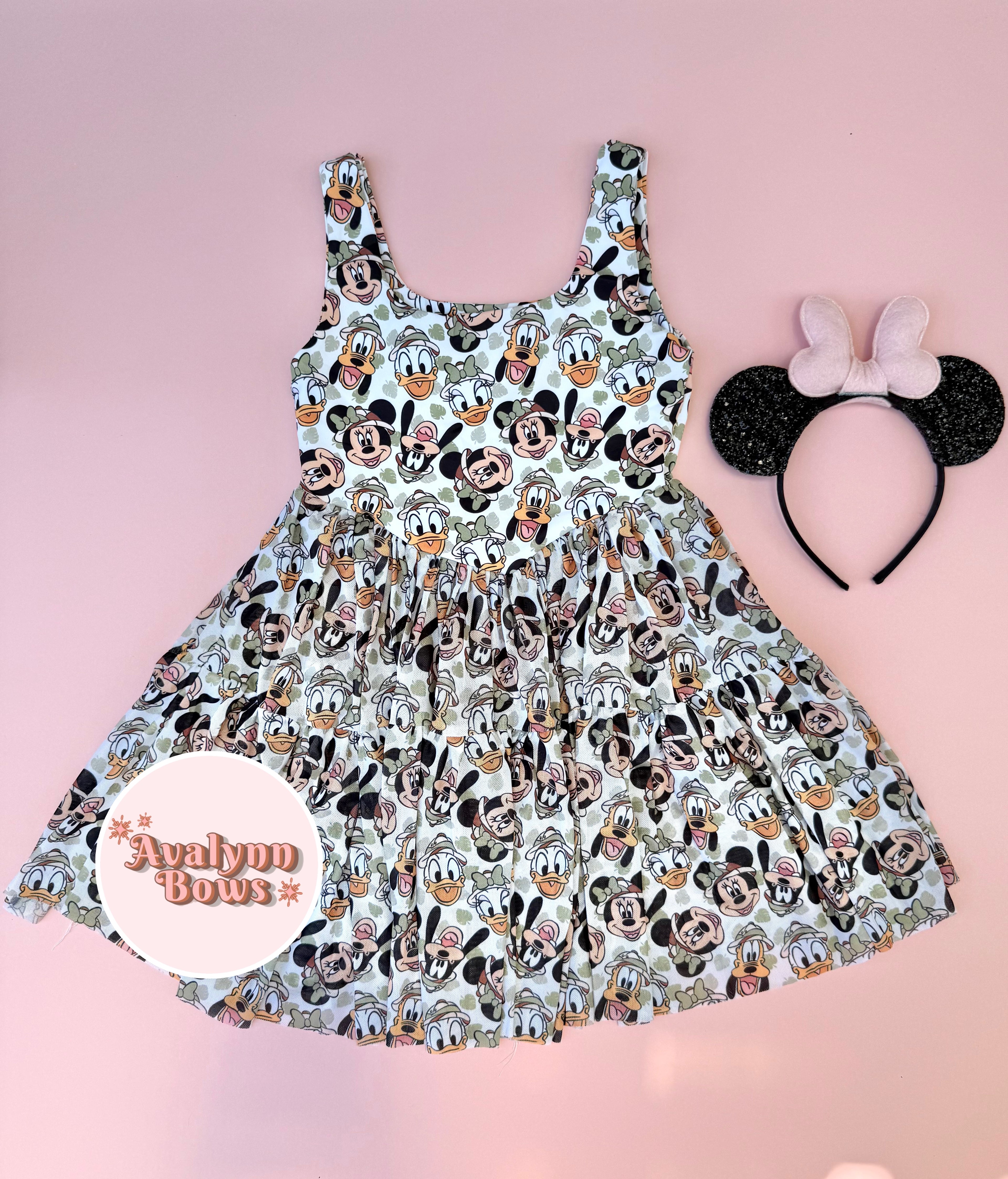 Safari | Twirl Mesh Dress