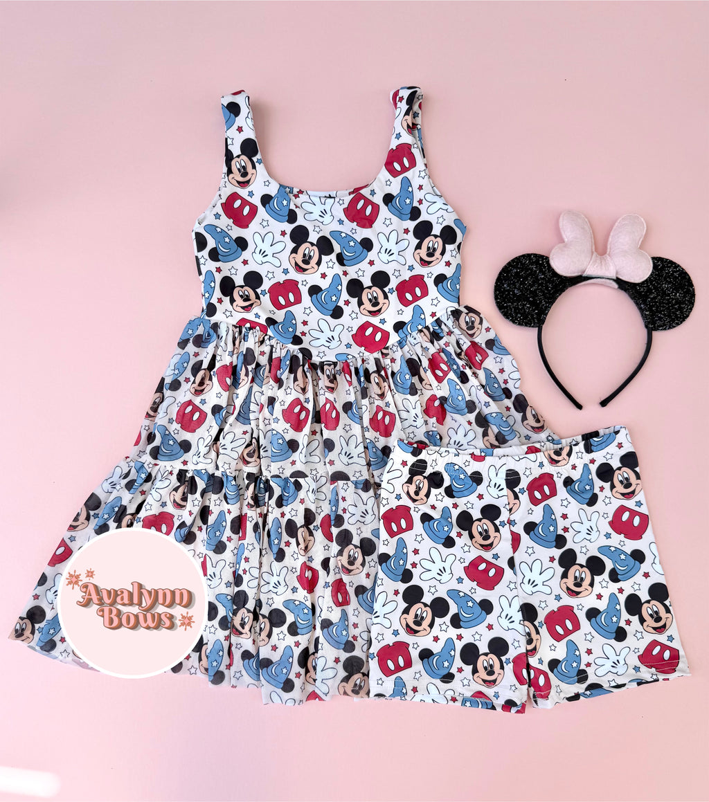 Mouse | Twirl Mesh Dress
