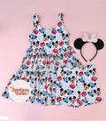 Mouse | Twirl Mesh Dress
