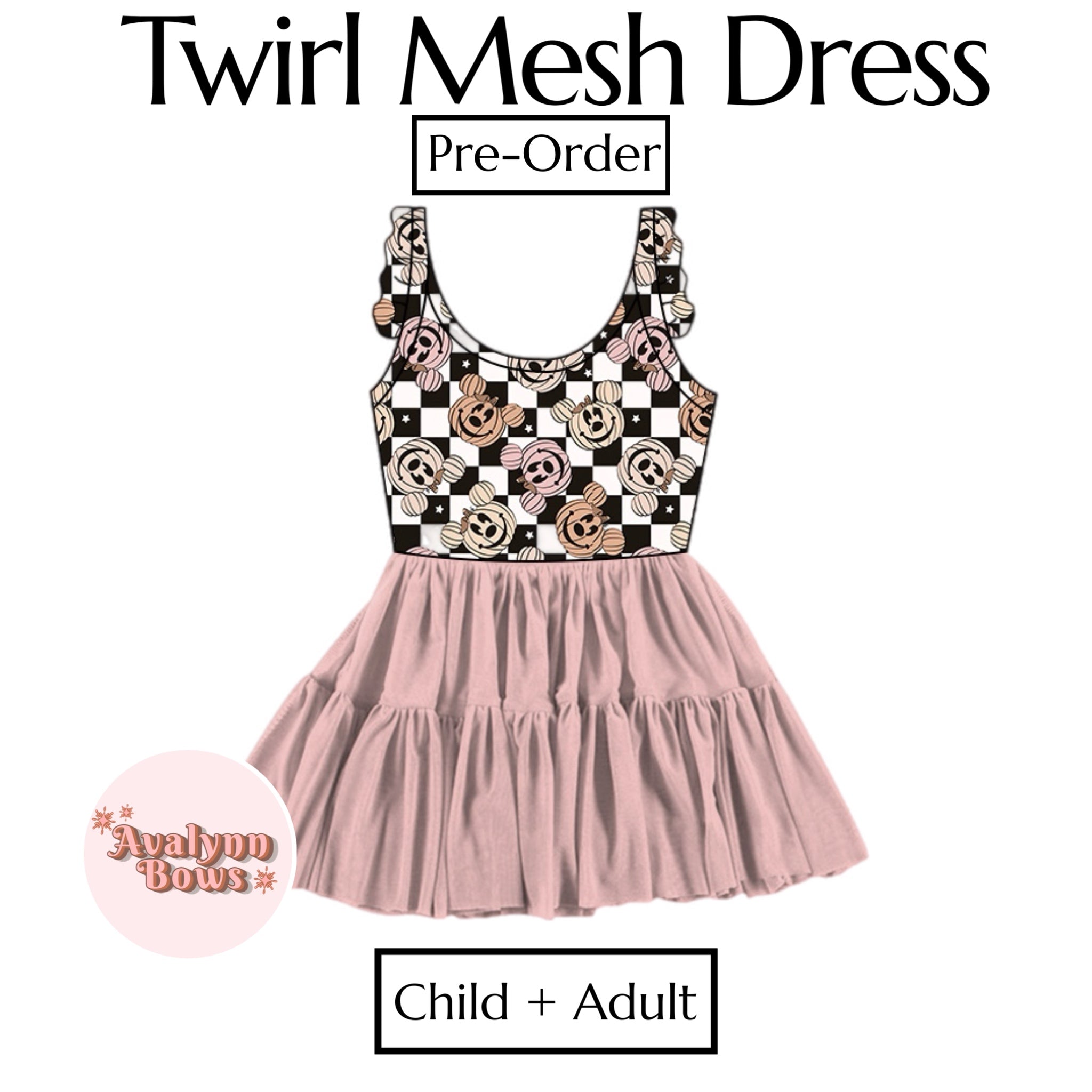 Halloween | Twirl Mesh Dress Ships Late July